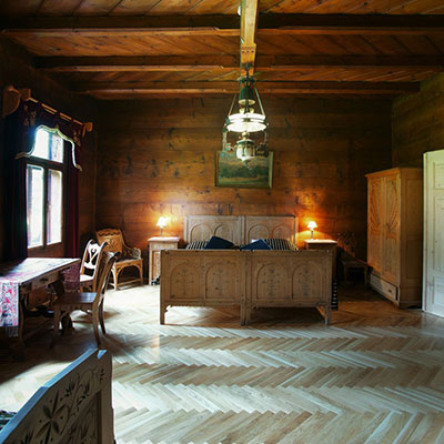 Dom Muzealny Ornak Pokój szafranowy