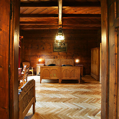 Dom Muzealny Ornak Pokój szafranowy