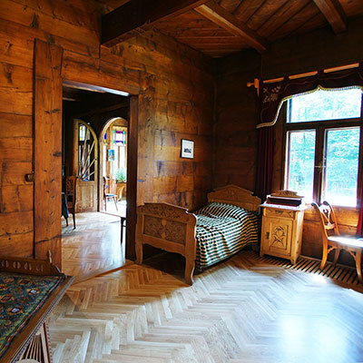 Dom Muzealny Ornak Pokój szafranowy